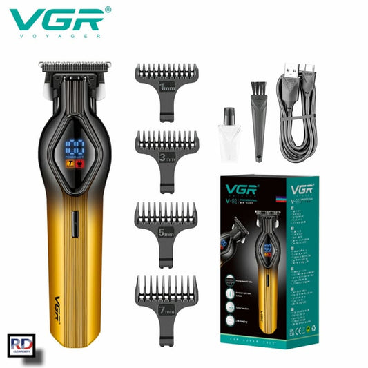 Mașină de Tuns Profesionala Reîncărcabilă Auriu V-921