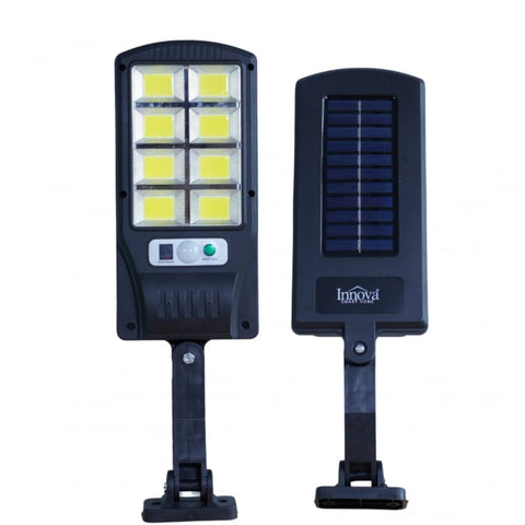 Black Friday - Set 4x Lampi Solare Stradale 90W LED Astro by Innova, 160 LED COB, Senzor, Telecomandă, IP66, Cadou + Garanție 3 Ani