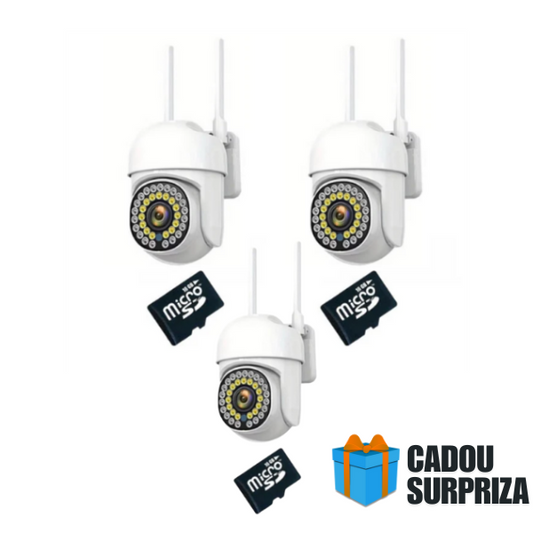 Set 3 x Camera video Jortan Yoosee JT-8161 , 3 carduri 32GB Incluse + cadou surpriza