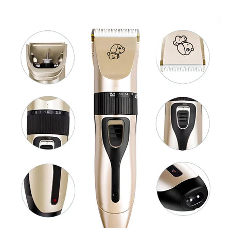 Aparat profesional pentru tuns animale + set complet accesorii