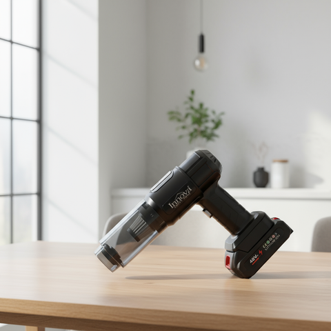Aspirator Portabil INNOVA Titan 3‑în‑1, 18000PA, Reîncărcabil, Suflare & Absorbție, Ideal Casă, Mașină, Birou