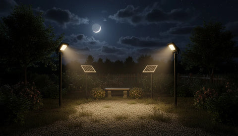 Proiector Solar Innova 100W , IP66 , Indicator Batarie , Telecomanda , 6500k , 3 Ani Garantie