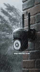 Black Friday - Pachet 4 x Cameră de Supraveghere INNOVA WIFI, 36 LED-uri, HD, IP66 + 4 Carduri Cadou