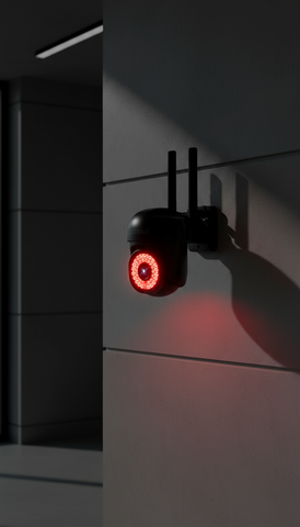 Black Friday - Pachet 2 x Cameră de Supraveghere Smart Innova, 36 LED-uri, HD, IP66 + 2 Carduri Cadou