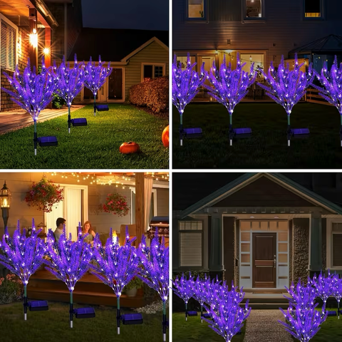 Set 4 x Lampa Decorativa de Gradina Lavanda