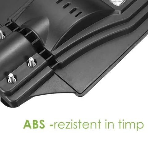 Lampa Solara 420W de Exterior 192 Led , IP66, senzor de lumina ,senzor miscare, Telecomanda