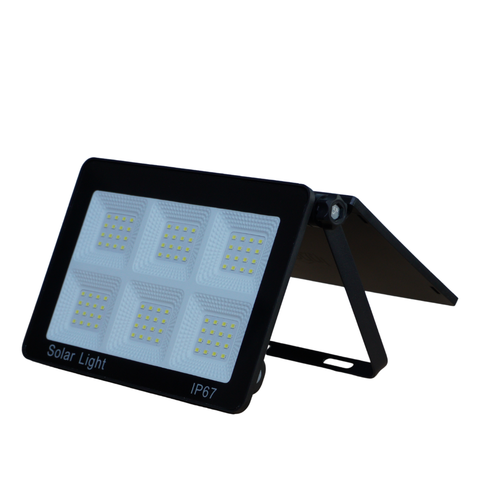 Set 2x Lampa Solara Modulara Aurora by Innova 100W BK-T7 cu Panou Detasabil – Senzor Lumina, IP67, 140 mp2 + Cadou Surpriza