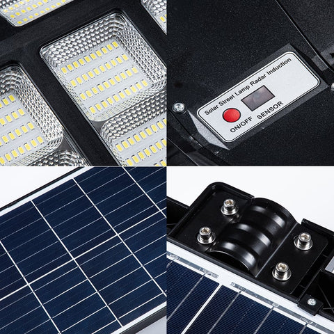 Lampa Solara Stradala Helio PRO Innova 1000W – LED 80 000 lm, Senzor Miscare, Senzor Lumina IP66, Telecomanda & Suport Prindere + Cadou Surpriza