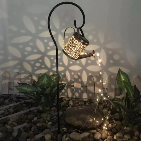 Set 2 x Lampă Solara - Stropitoare din Fier Forjat 36 LED
