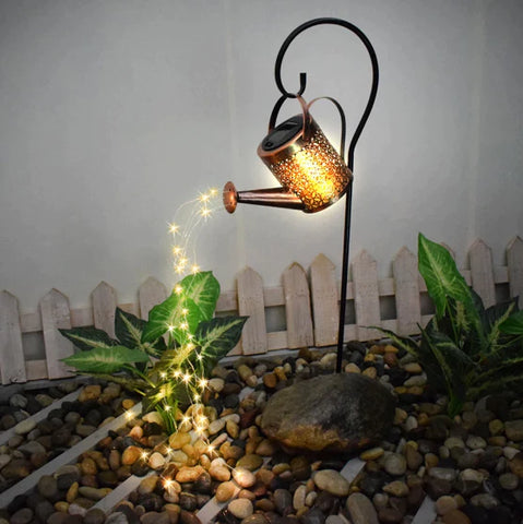 Set 2 x Lampă Solara - Stropitoare din Fier Forjat 36 LED
