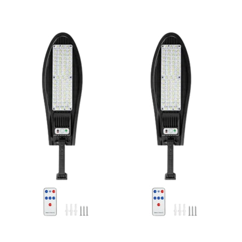 Set 1+1 Lampa Solara LUPE 260 Led , Ip66 , Senzor de Lumina + Senzor de Miscare + Telecomanda