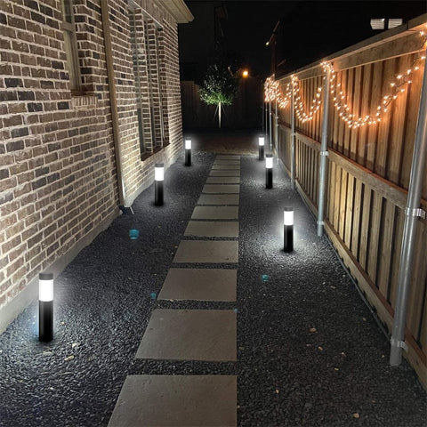 Pachet 4 Lampi Solare de Gradina Tenerife– Iluminare Elegantă și Eficientă pentru Exterior