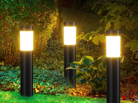 Pachet 4 Lampi Solare de Gradina Tenerife– Iluminare Elegantă și Eficientă pentru Exterior