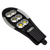 Set 2x Lampa Solara Stradala DualLED 300W 156 COB, Acumulatori 3600 mAh, Telecomanda, Panou Solar integrat