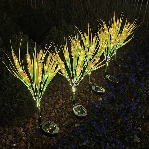 Set 2 Lampi Solare Decorative Spice de Grau M374-16, 60cm, IP66, LED cu Senzor Lumina