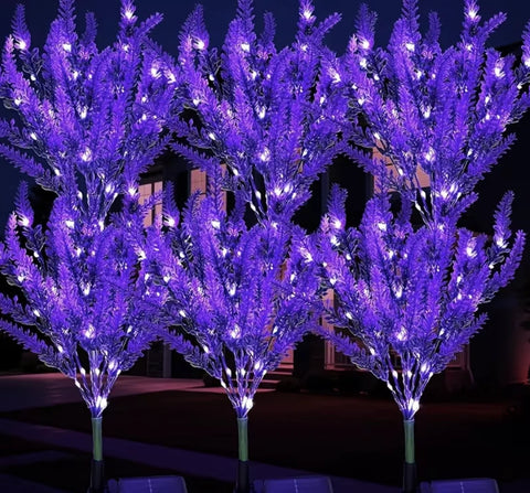 Set 4 x Lampa Decorativa de Gradina Lavanda