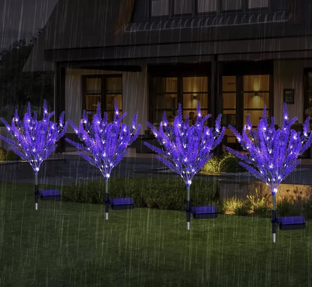Set 4 x Lampa Decorativa de Gradina Lavanda