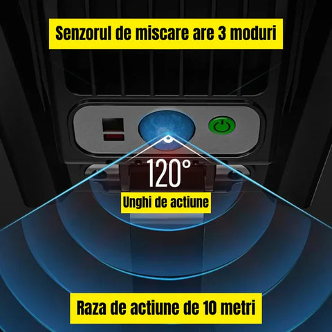 Set 2x Lampa Solara Stradala SKY 300W, Senzor de miscare, Senzor de lumina cu Telecomanda + Cadou Surpriza