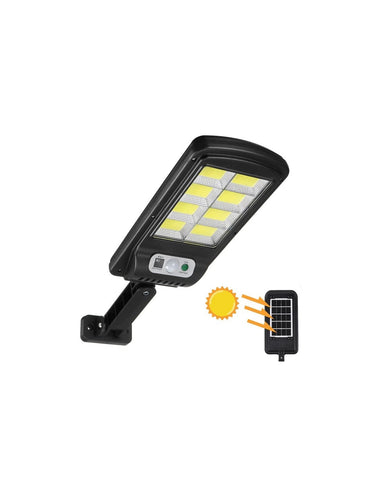 Set 4 x Lampa solara 6 Cadrane Jortan , cu incarcare solara, 96 LED-uri COB, telecomanda + Cadou Surpriza