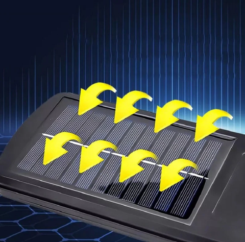 Black Friday - Set 5 Lampi cu Incarcare Solara prin Inductie 160 LED-uri COB, telecomanda + cadou surpriza