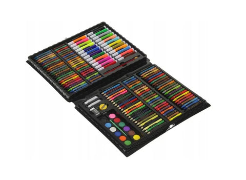 Set Artistic Desen și Pictură pentru Copii, Servietă cu Instrumente Complete 168pcs sau 208pcs