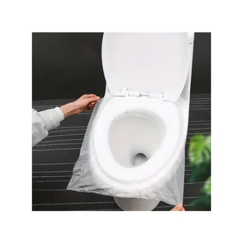Set de 50 Protecții Igienice de Unică Folosință pentru Colac de Toaletă