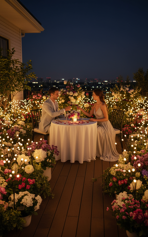 Black Friday - Set de 2 Lămpi Solare de Grădină cu Licurici Multicolor/Alb Cald – Eleganță și Magie în Spațiul Exterior