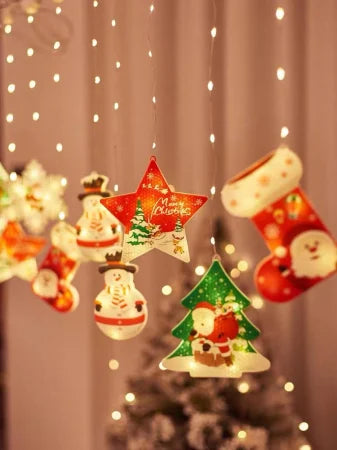 Set Misterul Mosului 5 Instalații Luminoase alese Special de Moș Crăciun pentru Tine + Cadou Secret