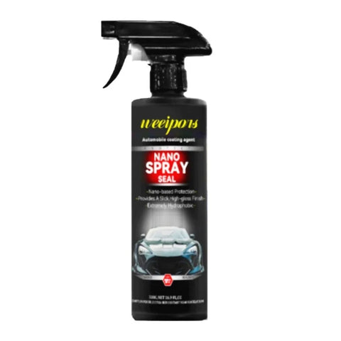 Spray Nano Ceară Auto pentru Luciu și Protecția Caroseriei, 437 ml – 1+1 Cadou