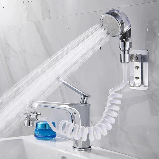 Extensie duș pentru robinet, spălare ușoară, furtun flexibil