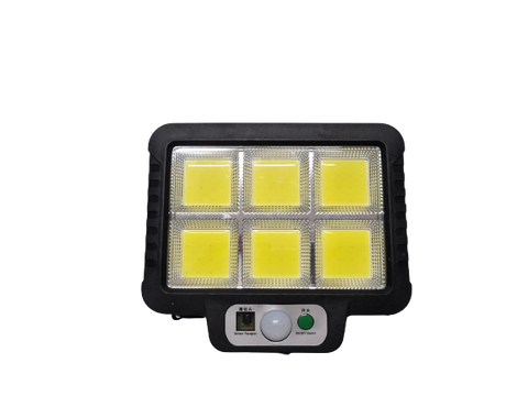 Pachet 4 x Lampa Solara 50W - 96 LED COB, cu PANOU DETASABIL + CADOU